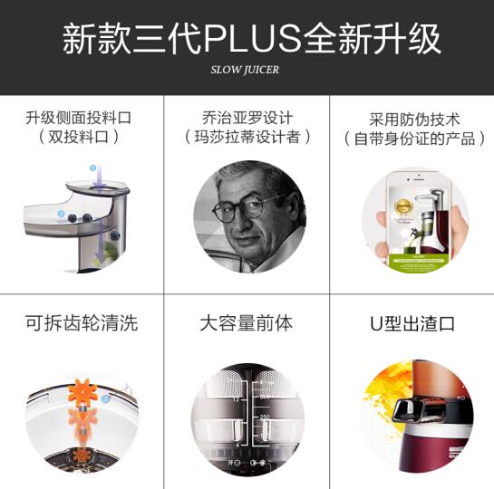 惠人榨汁机三代H-AE-DWBI19定制款图片