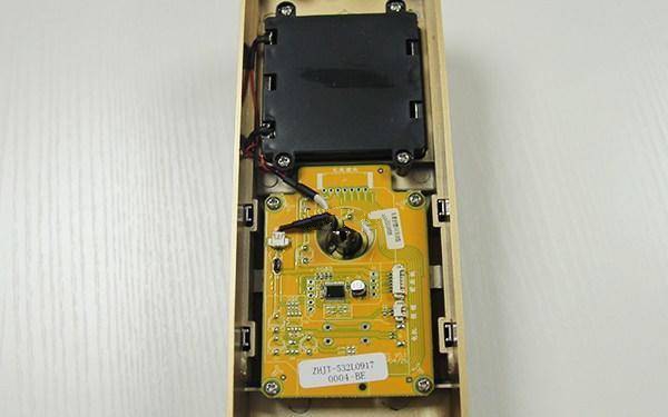 天诚智能指纹锁拆机图解