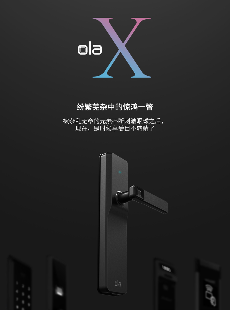 Ola X 智能锁指纹锁优缺点评价