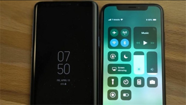 三星S9+和iPhone X电池续航哪个好