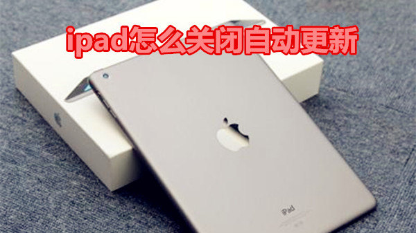 ipad怎么关闭自动更新