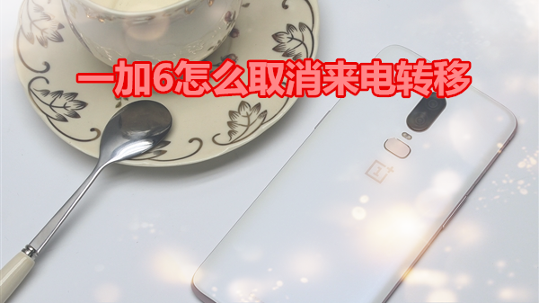 一加6怎么取消来电转移