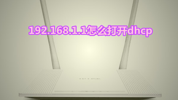 192.168.1.1怎么打开dhcp