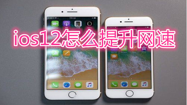 ios12怎么提升网速