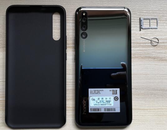 荣耀magic2渐变黑开箱图赏