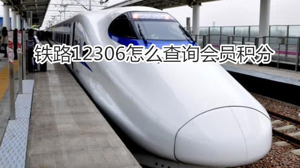 铁路12306怎么查询会员积分