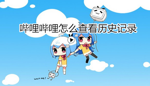 哔哩哔哩怎么查看历史记录