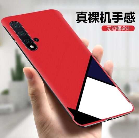 潮多米华为nova5pro手机壳几何情侣图片