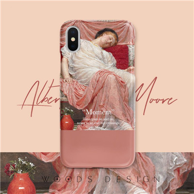woodsiPhoneX油画手机壳 图片