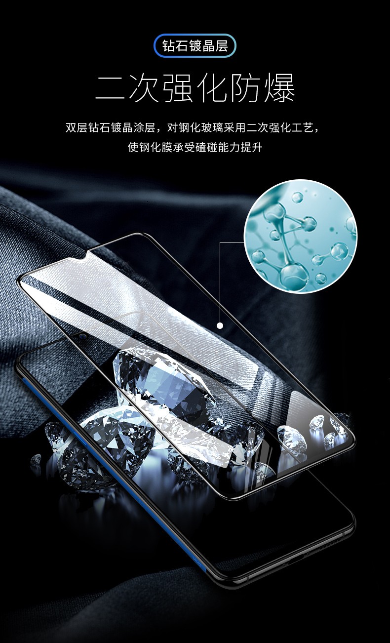 闪魔 iQOO钢化膜图片