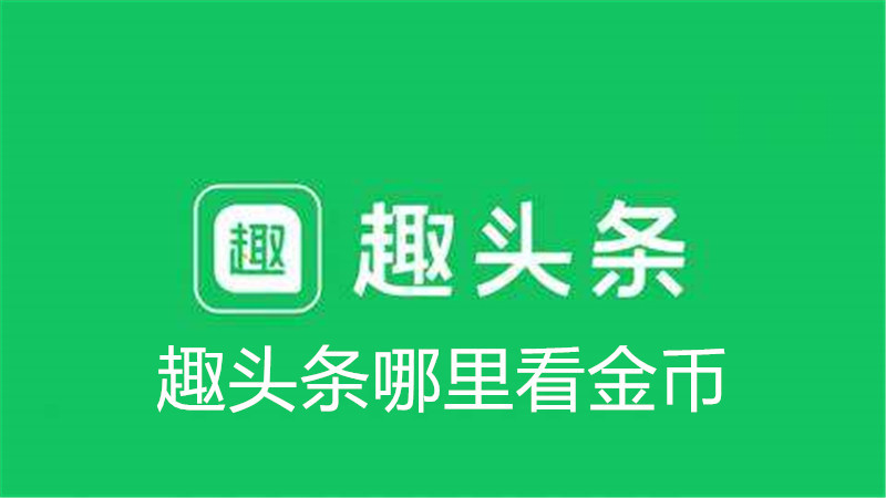 趣头条哪里看金币