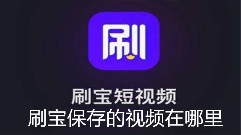 刷宝保存的视频在哪里