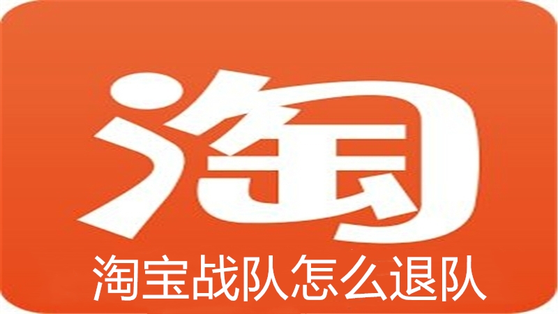 淘宝战队怎么退队