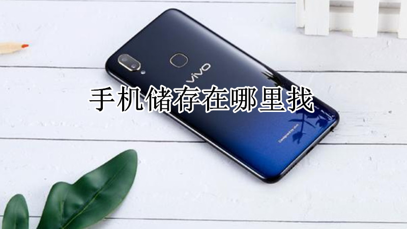 手机储存在哪里找