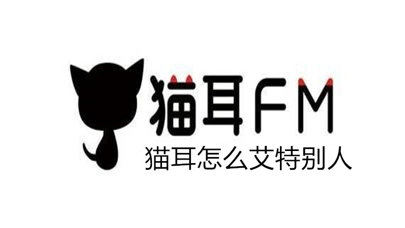 猫耳怎么艾特别人