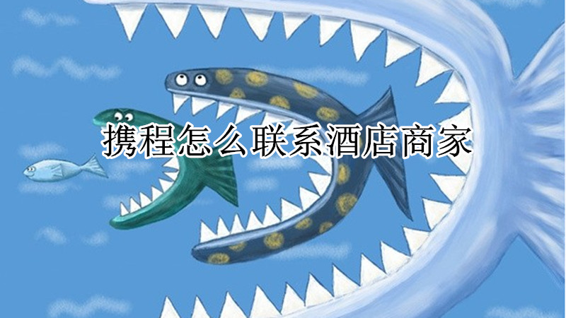 携程怎么联系酒店商家