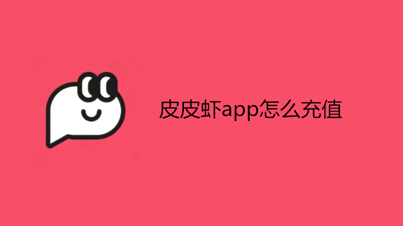 皮皮虾app怎么充值