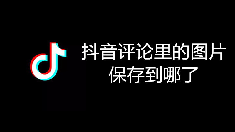 抖音评论里的图片保存到哪了