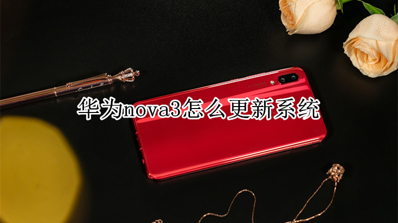 华为nova3怎么更新系统
