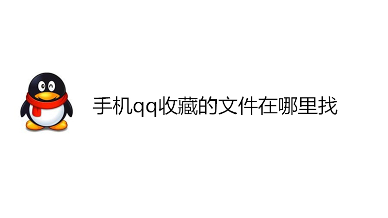 手机qq收藏的文件在哪里找