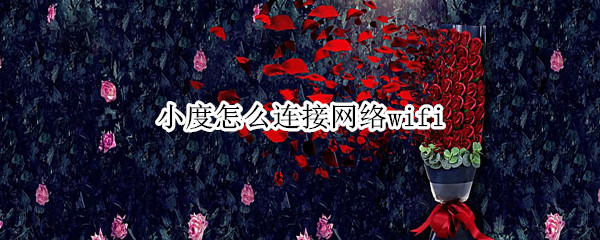 小度怎么连接网络wifi