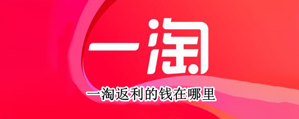一淘返利的钱在哪里