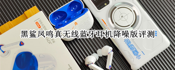 黑鲨凤鸣真无线蓝牙耳机降噪版评测
