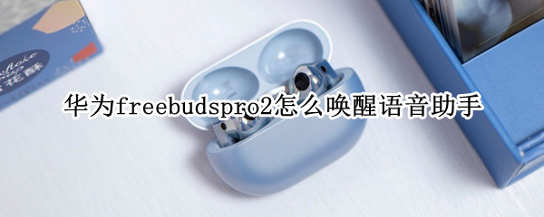 华为freebudspro2怎么唤醒语音助手