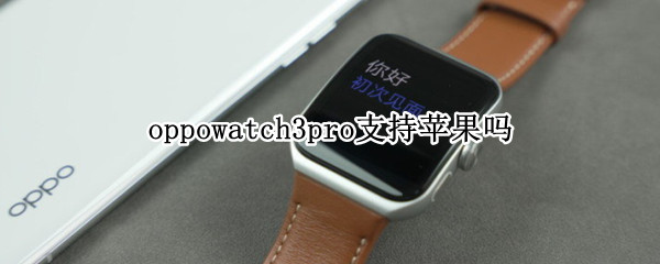oppowatch3pro支持苹果吗