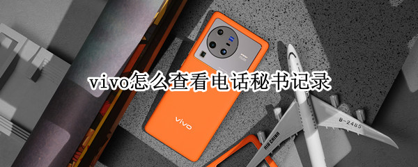 vivo怎么查看电话秘书记录