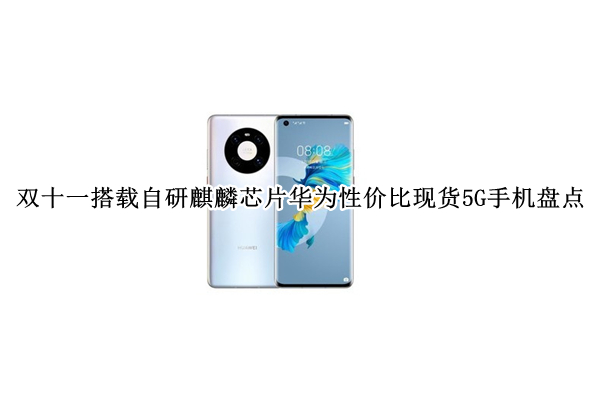 双十一搭载自研麒麟芯片华为性价比现货5G手机盘点
