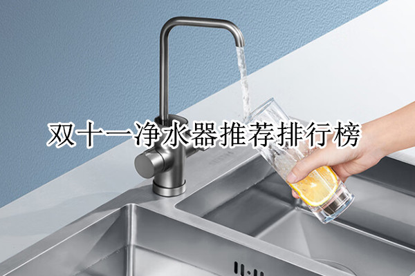 双十一净水器推荐排行榜