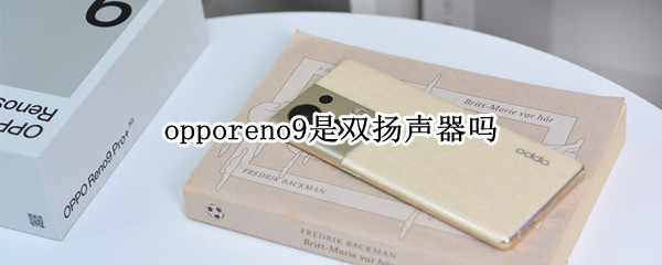 opporeno9是双扬声器吗
