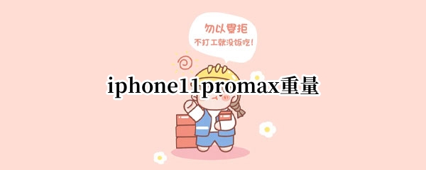 iphone11promax重量
