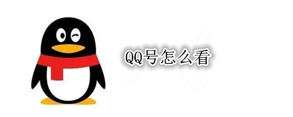 QQ号怎么看