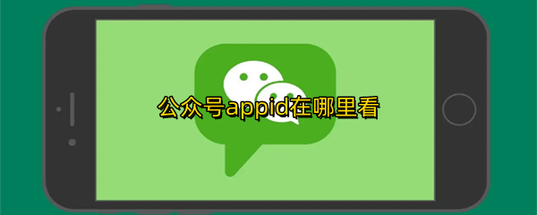 公众号appid在哪里看
