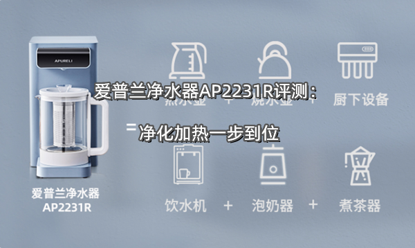 爱普兰净水器AP2231R评测：净化加热一步到位