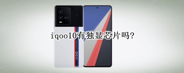 iqoo10有独显芯片吗?