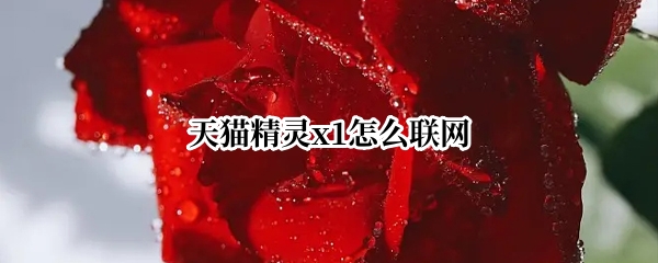 天猫精灵x1怎么联网